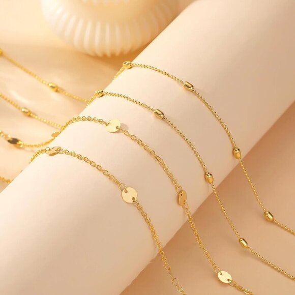 ✨ Chesky Waist Chain Women Gold 14K Plated Layered Belly Waterproof Sexy Chain - Picture 7 of 9